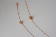 Mouse and diamond bracelet