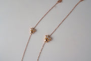 Mouse and diamond bracelet
