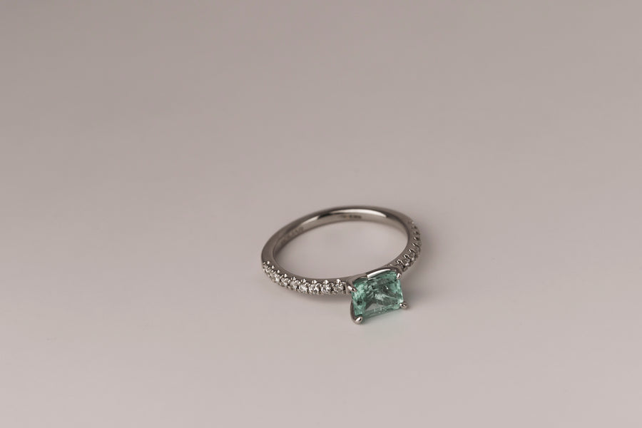 Anello smeraldo