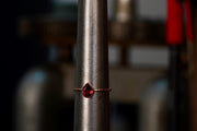 Rhodolite drop