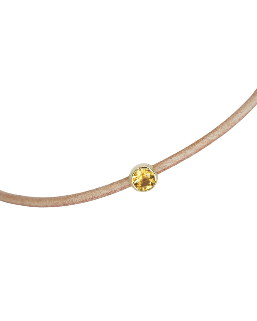 Bracciale pepita citrino