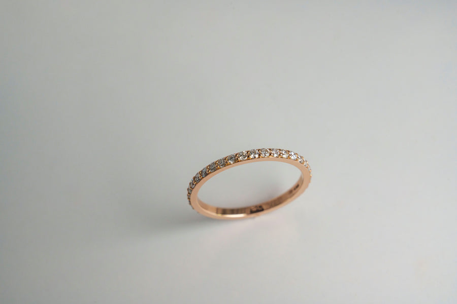 Eternity con diamanti