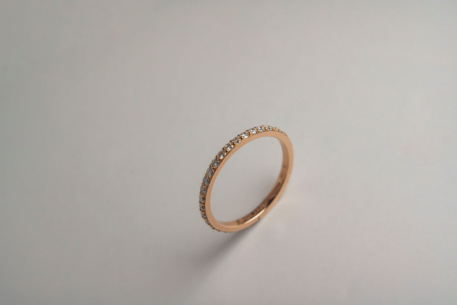 Eternity con diamanti